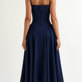 Odette Élégance | Midi šaty s korzetovým designem