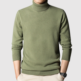 Daniel - Stylový pánský svetr s vysokým límcem