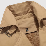 "Marek – Zimní kabát s vlněnou podšívkou" can be rewritten as "Marek – Zimní kabát s teplou vlněnou podšívkou".