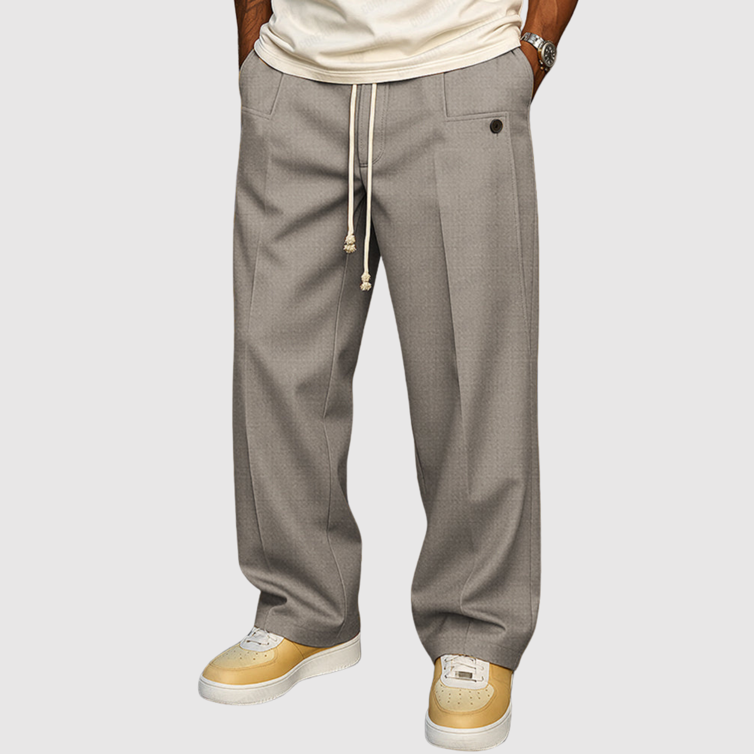 Leo - Každodenní kalhoty s nastavitelným pasem