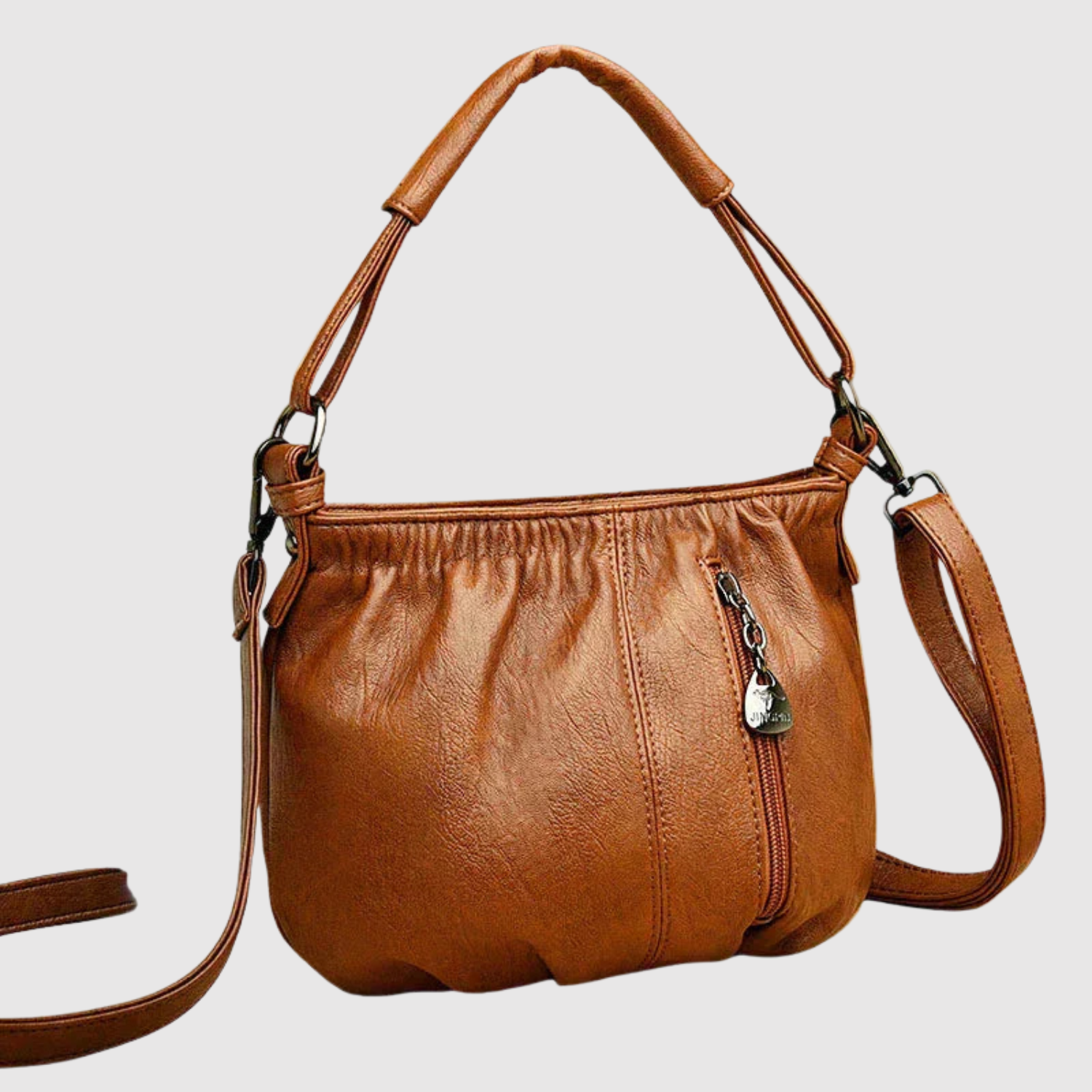 Lena – Klasická měkká taška přes rameno s elegantními záhyby