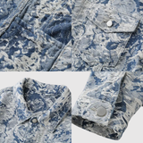 Šimon – Žakárové sako s volnou siluetou a texturovanými detaily