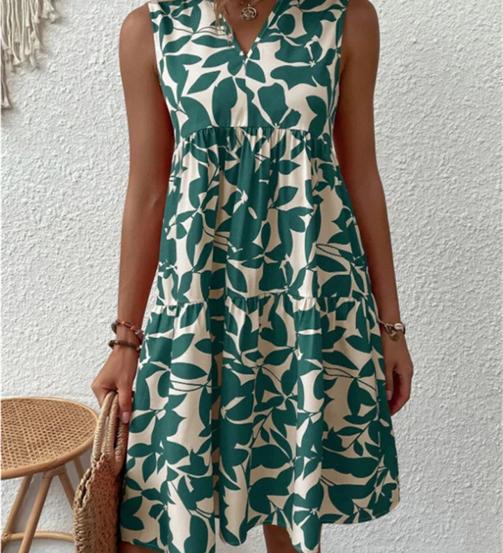 Sofia – Letní A-line květinové šaty