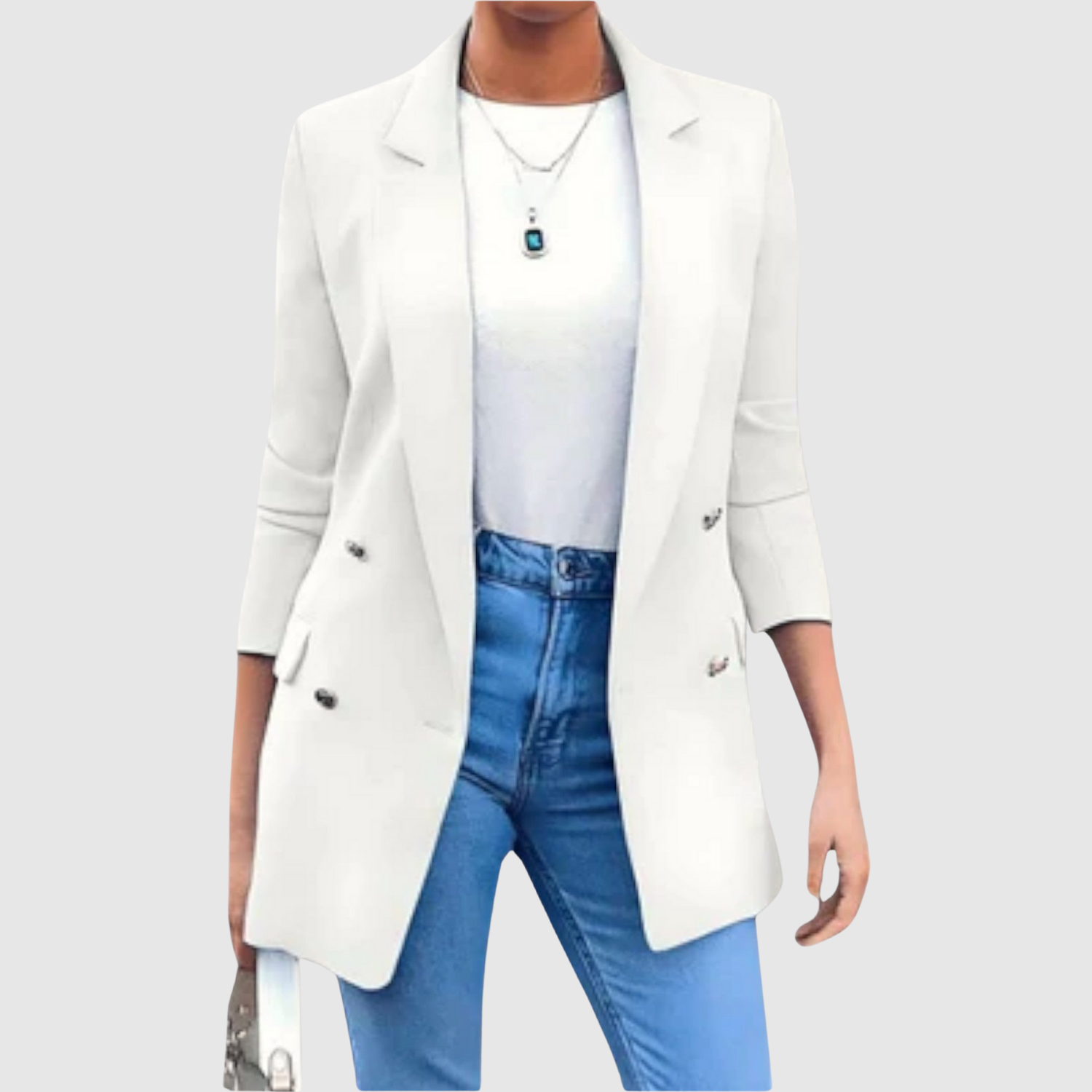 Silvie – Dlouhý blazer s ležérní elegancí