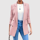 Silvie – Dlouhý blazer s ležérní elegancí