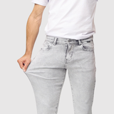 Bruno – Světle šedé džíny s klasickým střihem