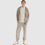 Denis – Béžové základní sportovní kalhoty