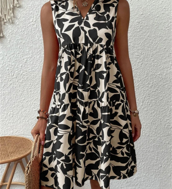 Sofia – Letní A-line květinové šaty