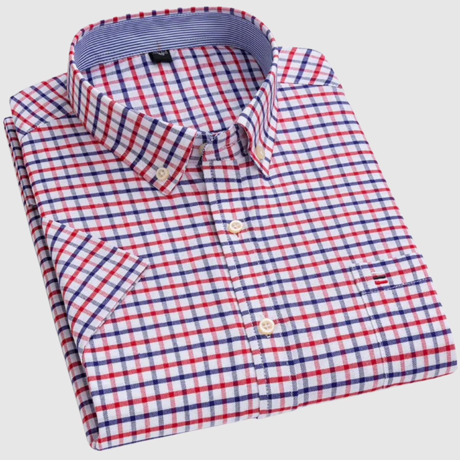 Adrian - Klasická bavlněná košile s potiskem