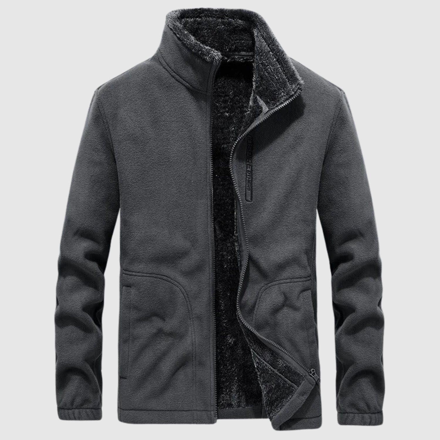 Marek – Zimní sametová bunda s jemnou podšívkou