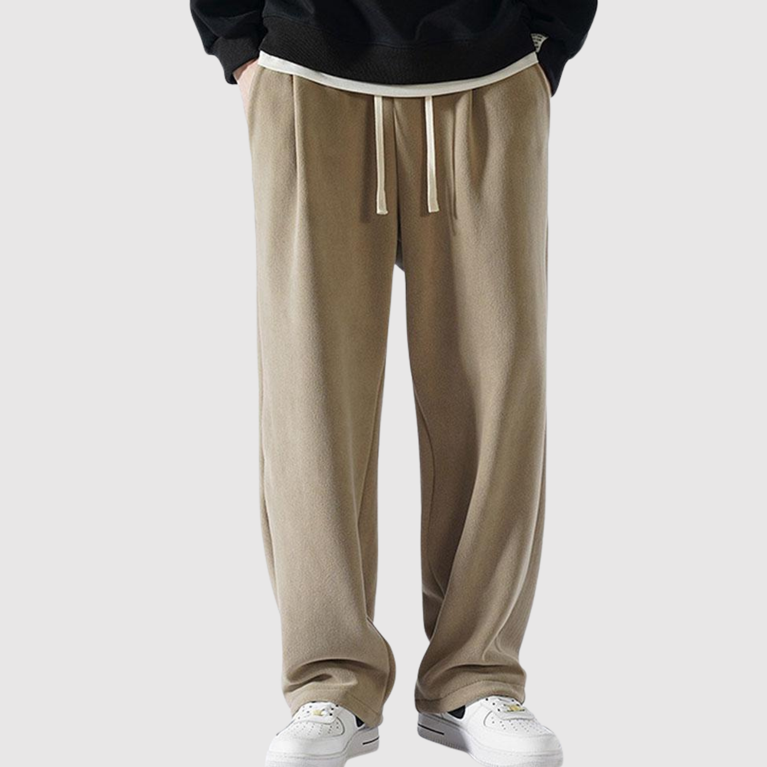 Denis – Pohodlné lounge kalhoty s volným střihem