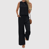 Natálie – Stylová souprava s volnými kalhotami