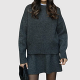 Natálie - Stylový dámský set s bundou a sukní