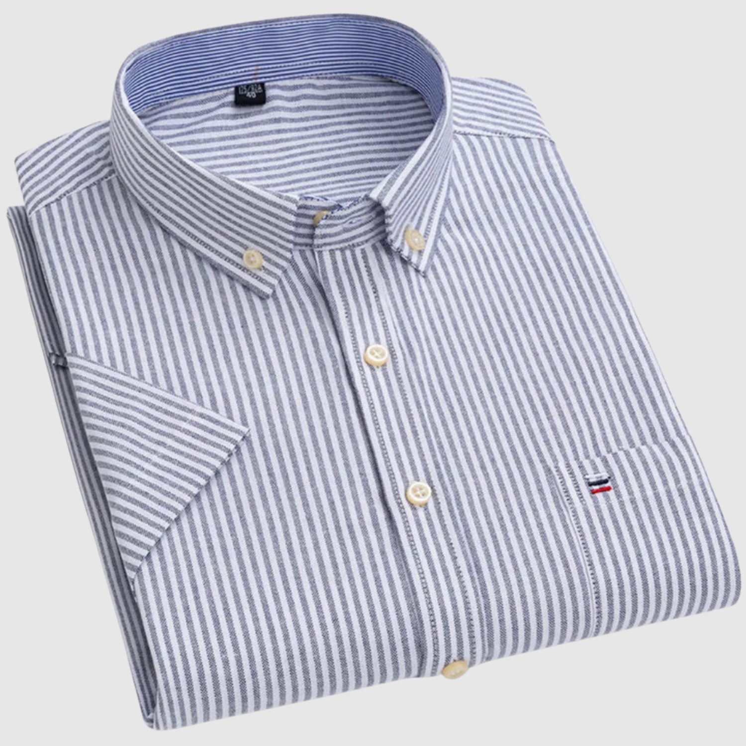 Adrian - Klasická bavlněná košile s potiskem