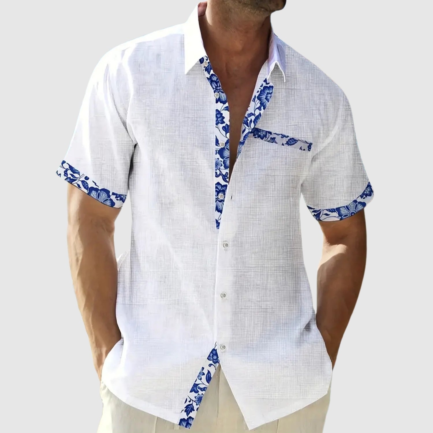 Adrian – Krátký rukáv s kontrastními detaily