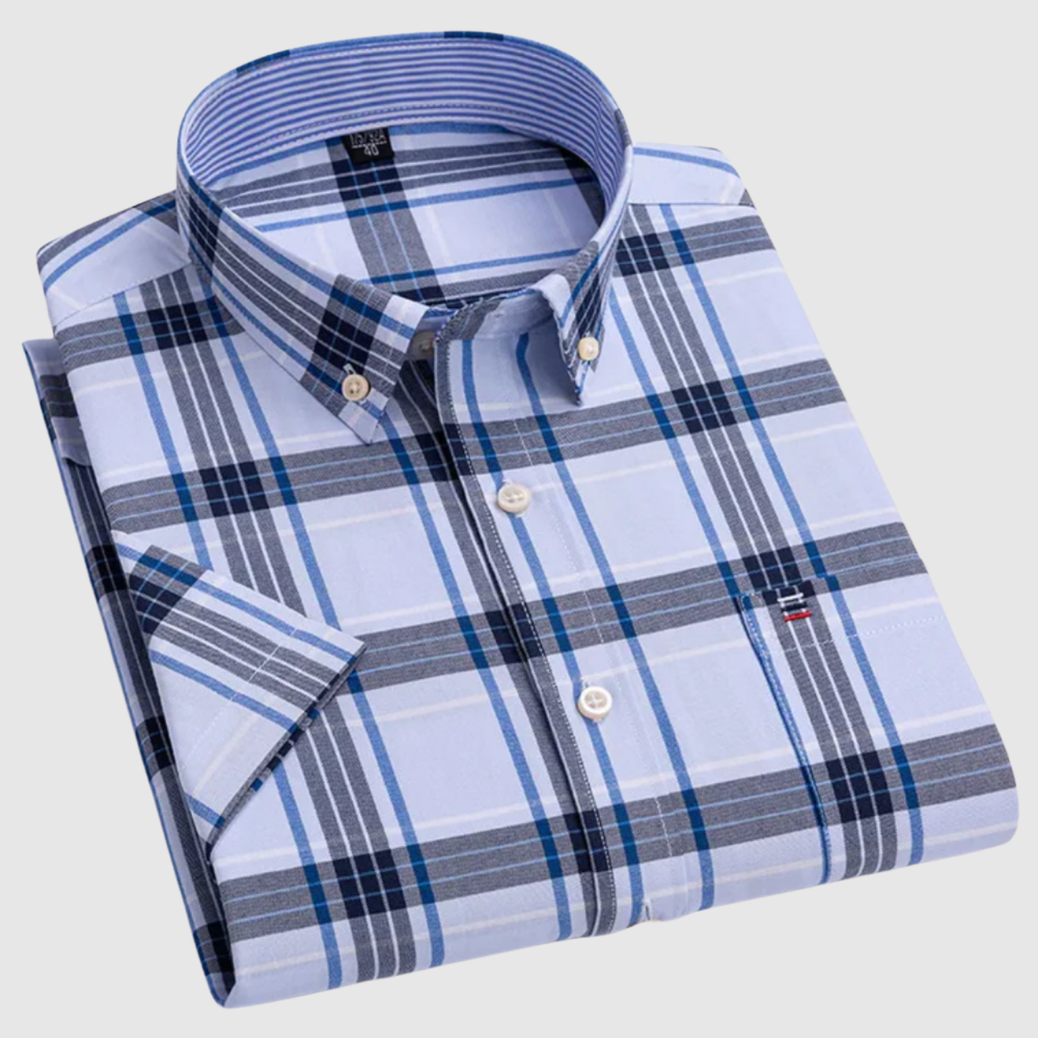 Adrian - Klasická bavlněná košile s potiskem