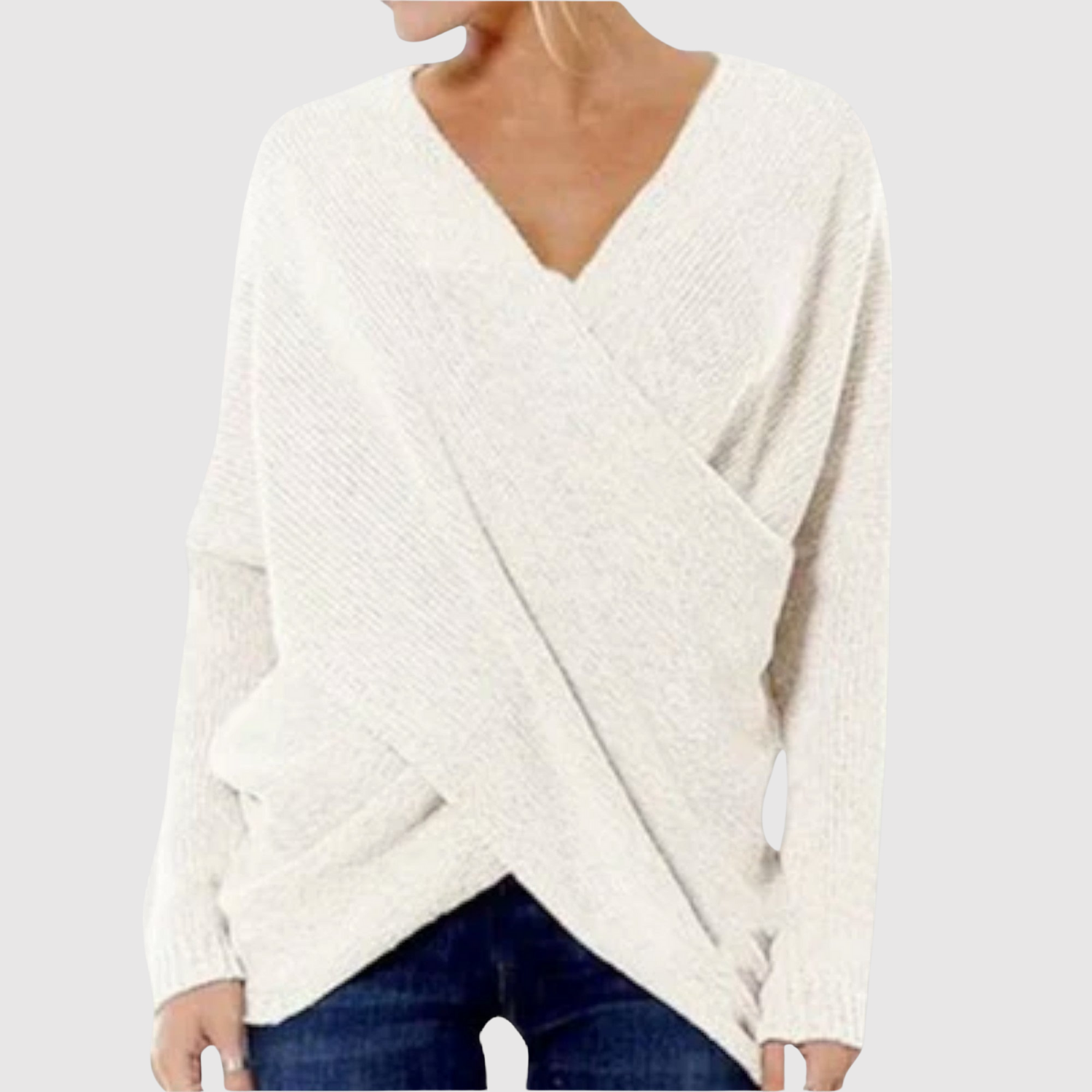 Nora – Svetr s efektom zavinování