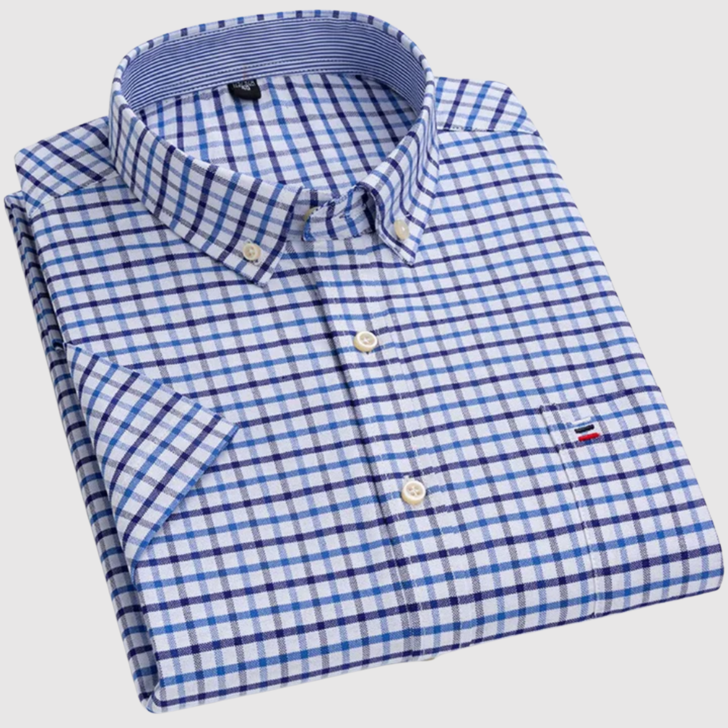 Adrian - Klasická bavlněná košile s potiskem