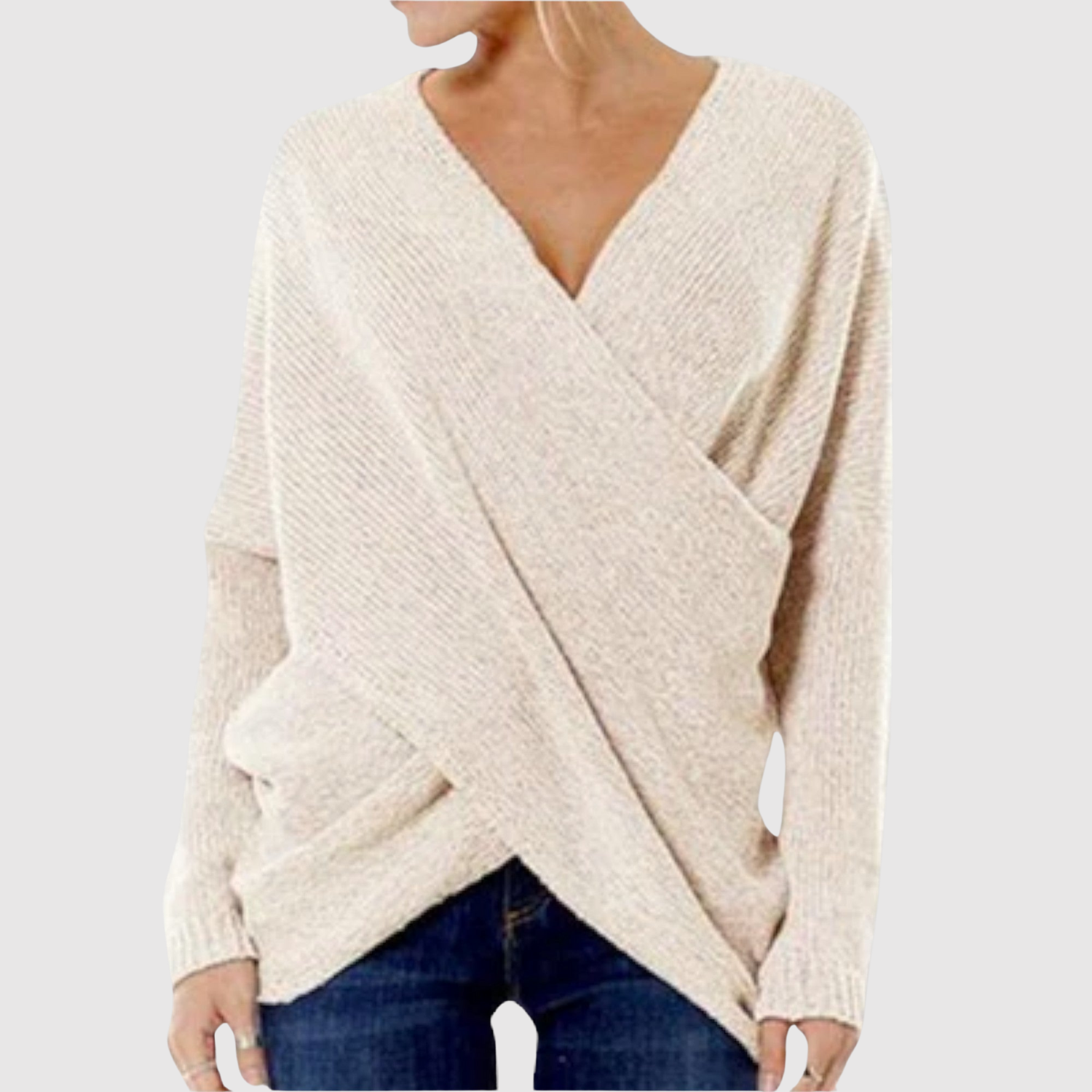 Nora – Svetr s efektom zavinování