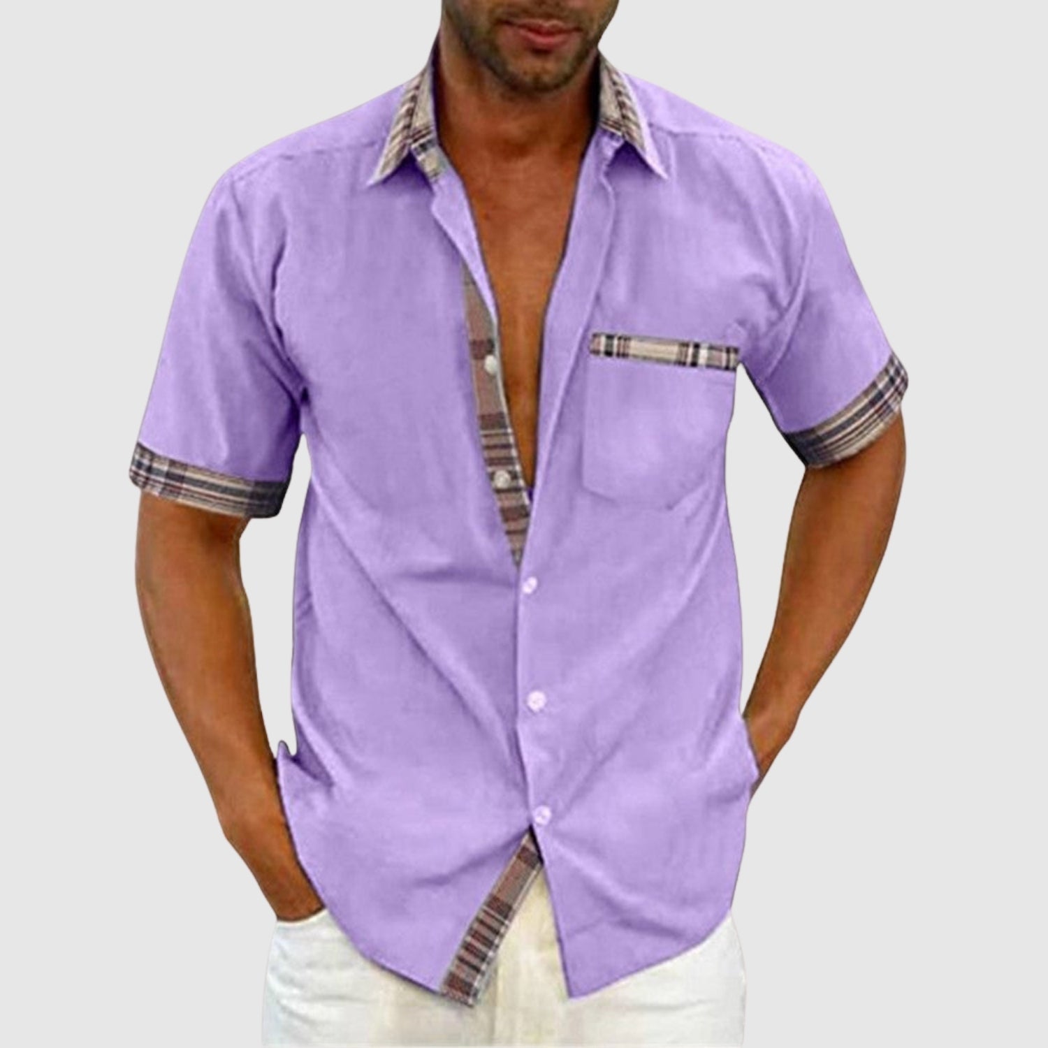 Adrian – Krátký rukáv ležérní košile