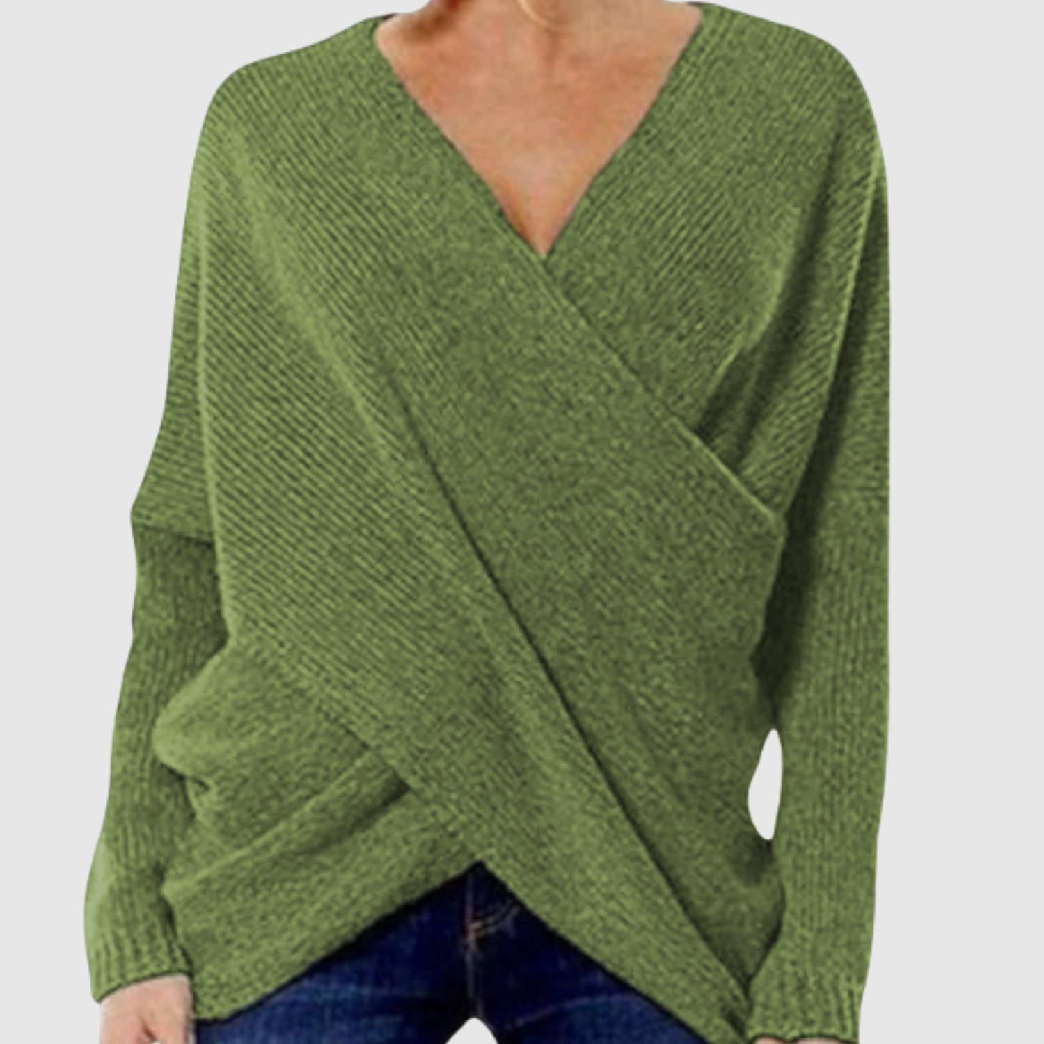 Nora – Svetr s efektom zavinování