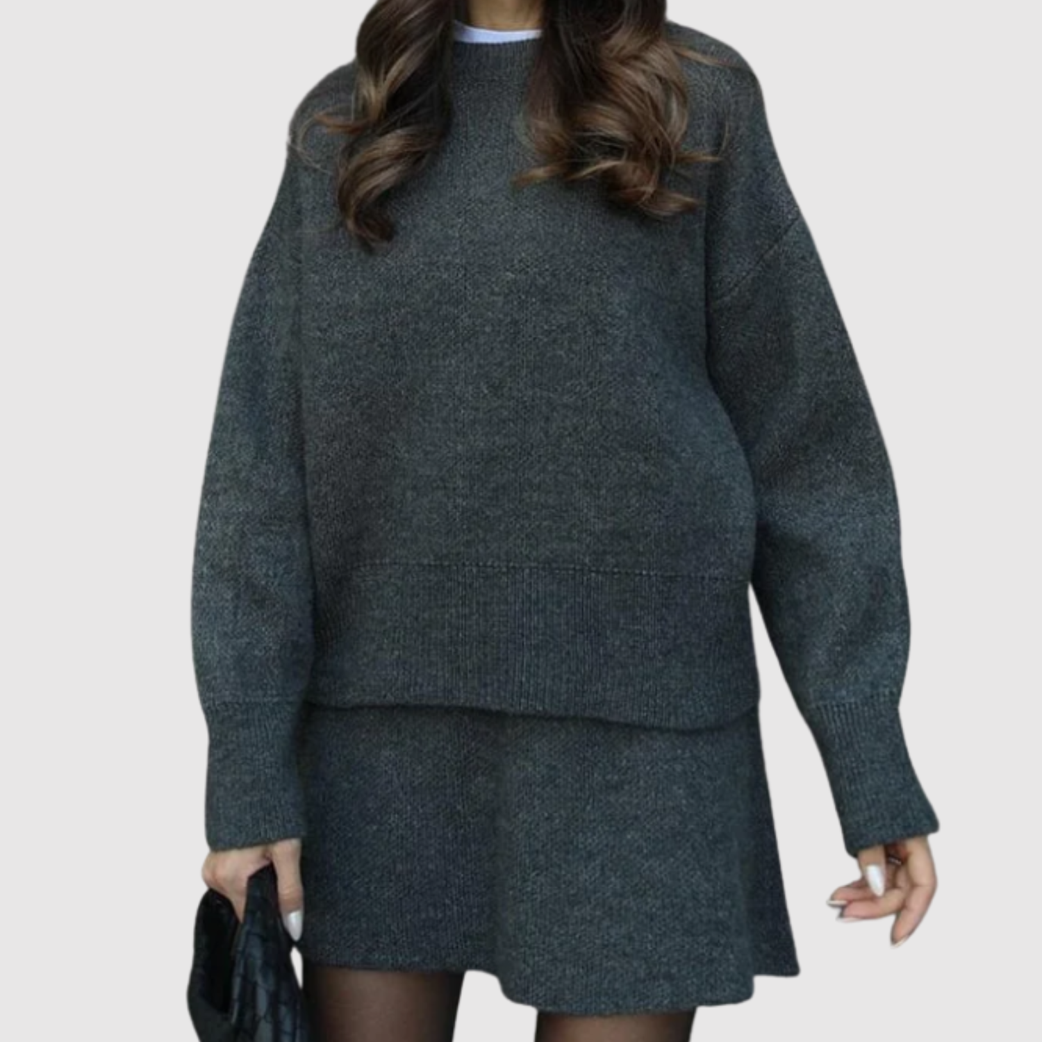 Natálie - Stylový dámský set s bundou a sukní