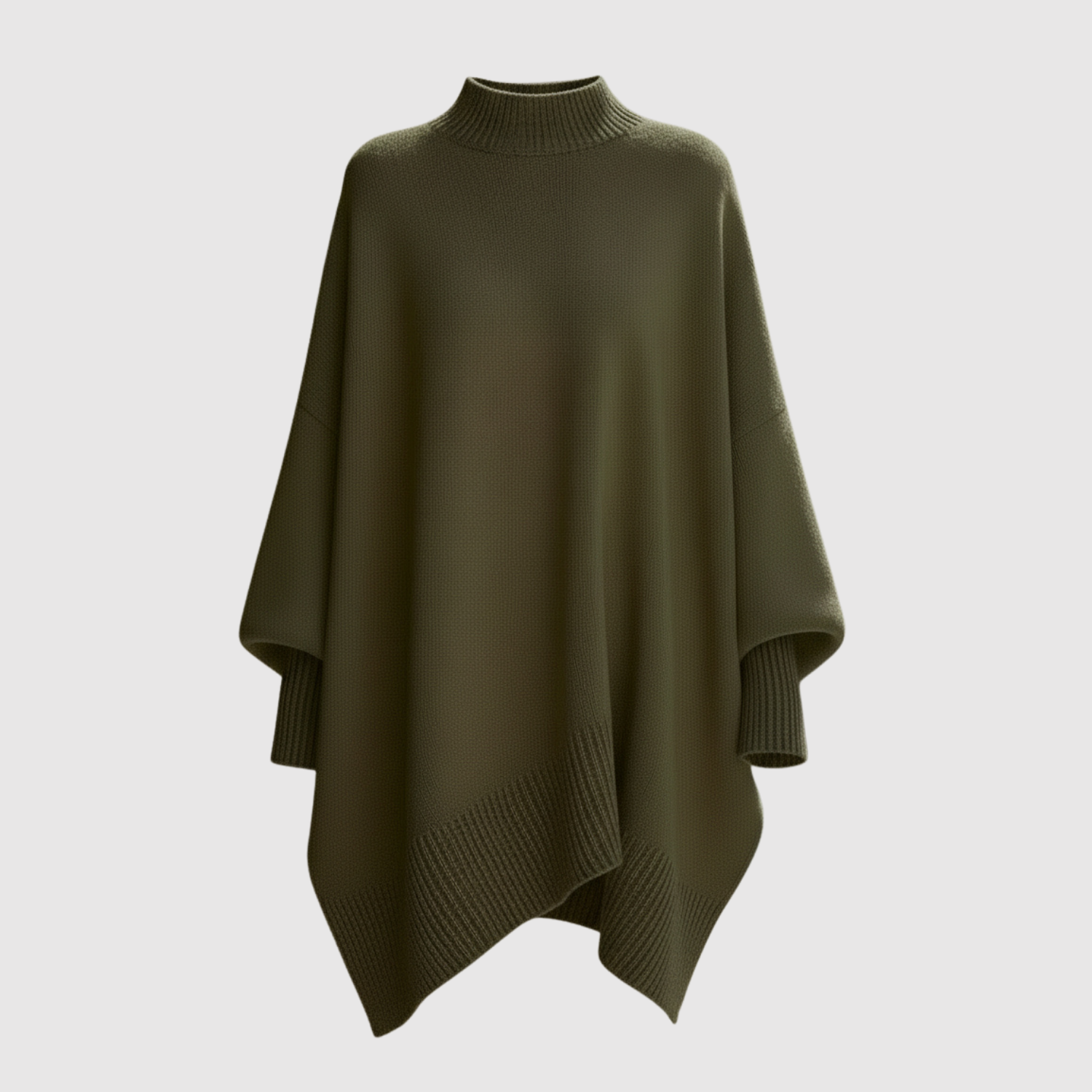 Nora - Stylové pletené pončo s moderním designem