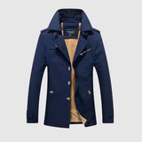 "Marek – Zimní kabát s vlněnou podšívkou" can be rewritten as "Marek – Zimní kabát s teplou vlněnou podšívkou".