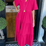 Carlota | Maxi šaty s volným střihem