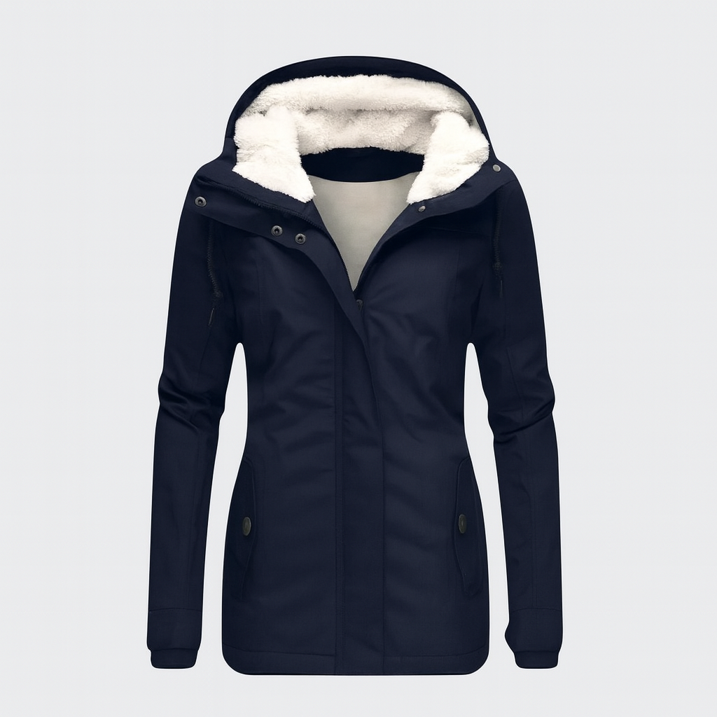 Jelena – Zimní bunda s kapucí pro chladné dny