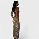 Večerní šaty Sparkle Silver - Speciální noční kolekce