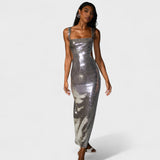 Večerní šaty Sparkle Silver - Speciální noční kolekce