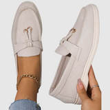 Lara – Elegantní plátěné loafers s pohodlnými detaily