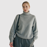 Nora - Hřejivý svetr s vysokým límcem
