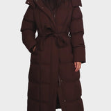 Evelin - Puffer Jacket with Belt