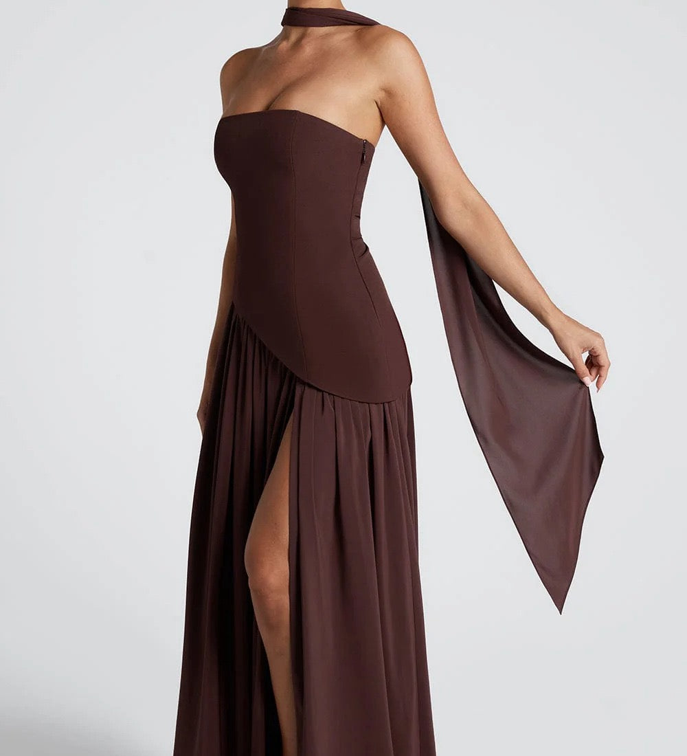 Beatriz™ | Elegantní dlouhé šaty s rafinovaným střihem