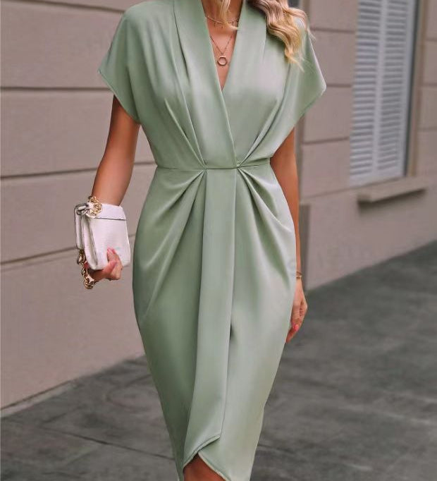 Kaye | Elegantní Midi Obálkové Šaty