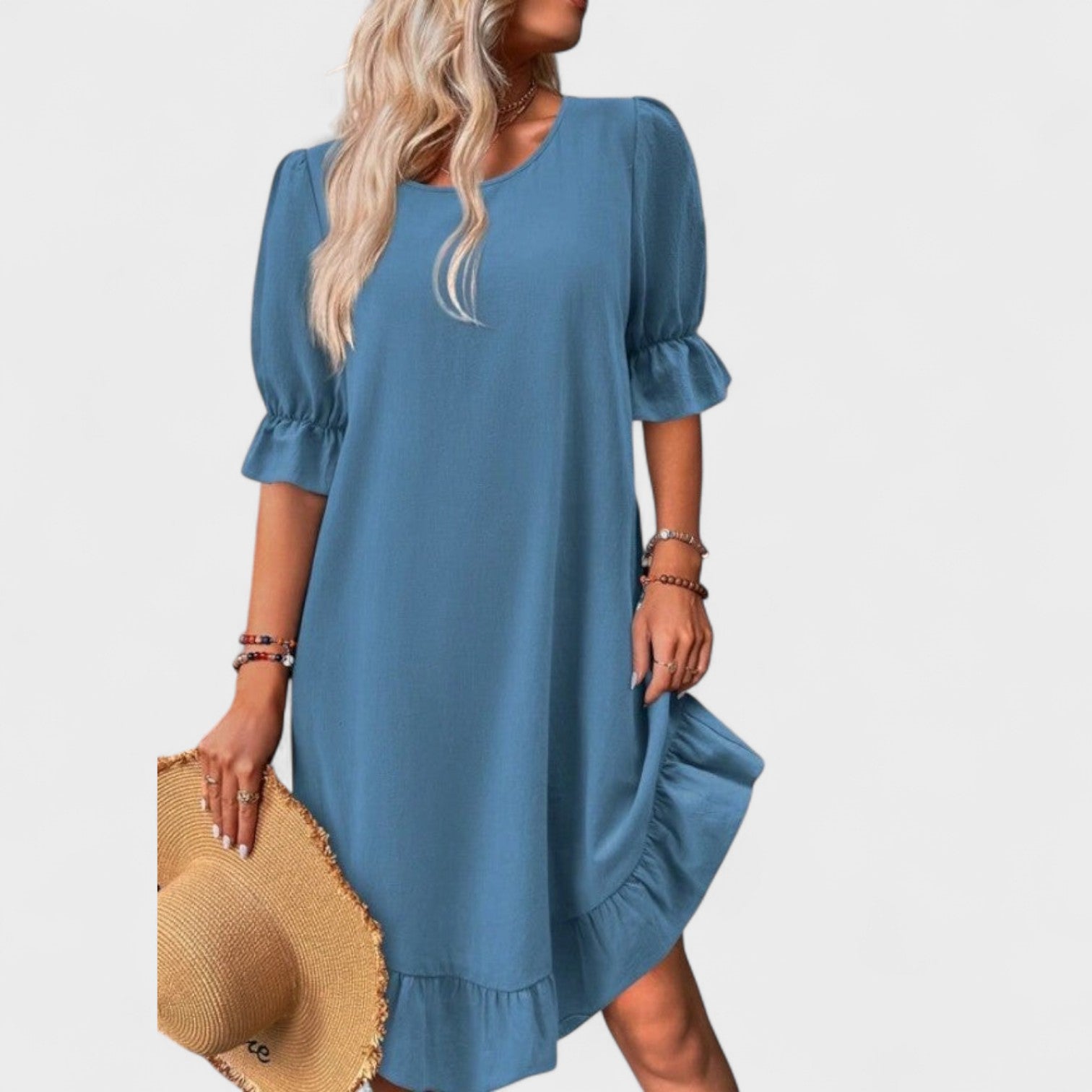 Sassa - Volánové Casual Šaty