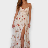 Sónia | Midi šaty s květinovým designem