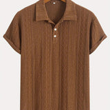 Adrian – Měkké pletené polo s texturovaným vzorem