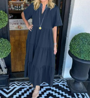 Carlota | Maxi šaty s volným střihem