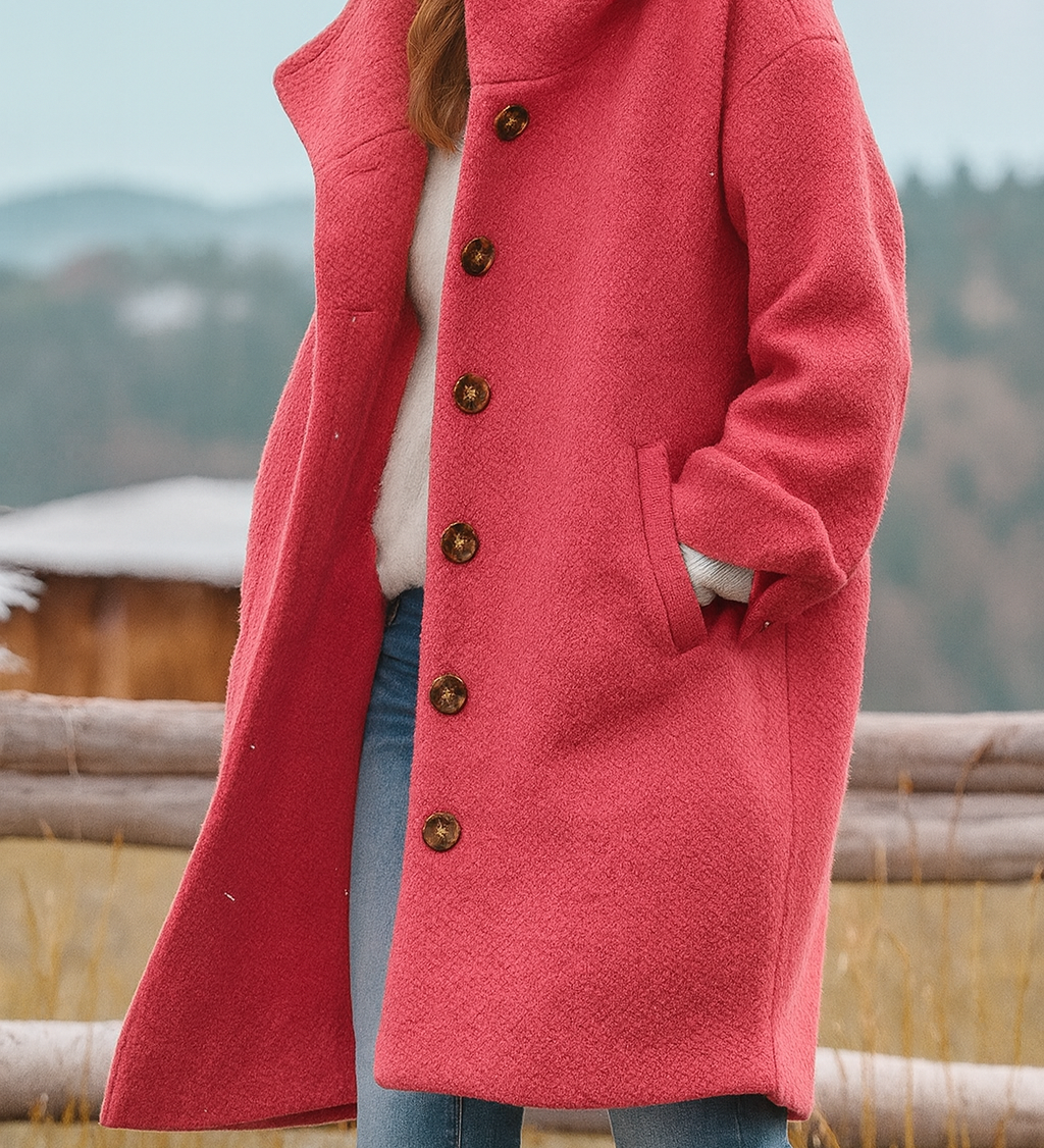 Sofia – Střední pohodlný kabát pro každodenní nošení