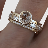 Valérie – Elegantní prsten s oválným drahokamem