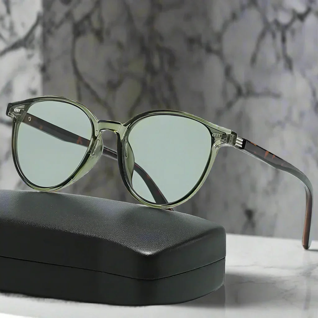 Alex – Retro kulaté sluneční brýle