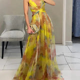 Madeline | Dlouhé květinové šaty pro snadný elegantní styl