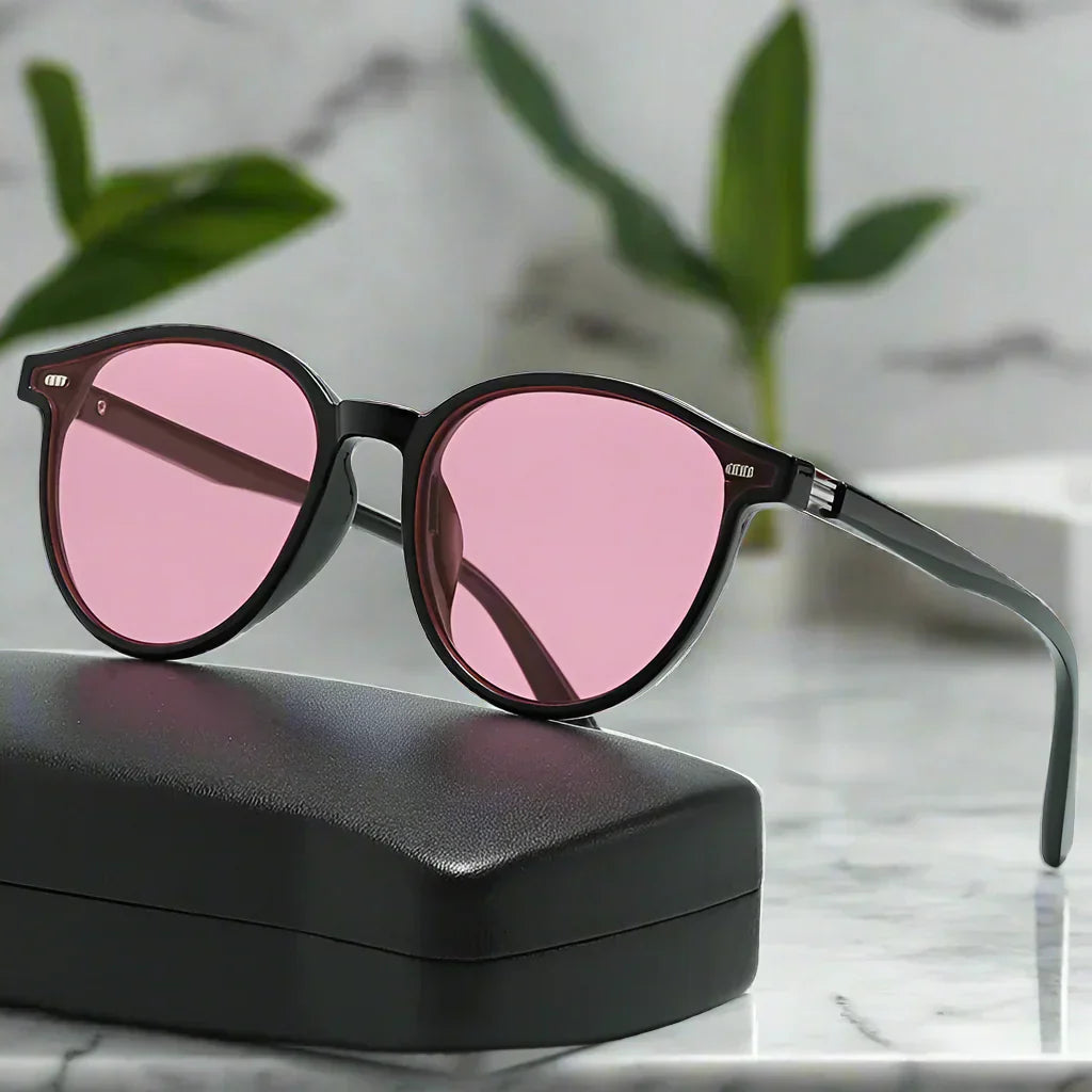 Alex – Retro kulaté sluneční brýle