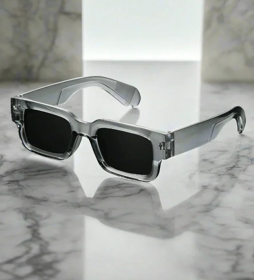 Alex – Minimalistické obdélníkové sluneční brýle