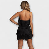 Layla - Mini šaty ideální na párty, do klubu a na gala akce