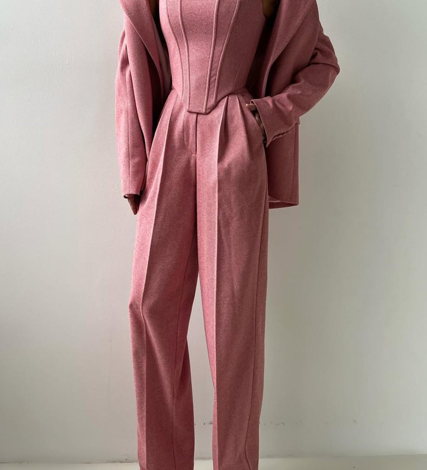 Elegance - Třídílná sada s překládaným blejzrem