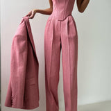 Elegance - Třídílná sada s překládaným blejzrem